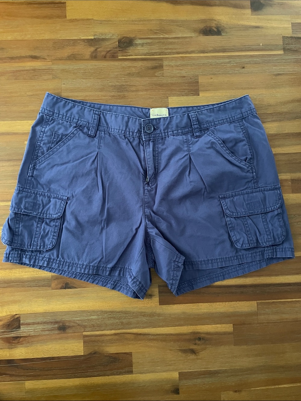 G.H. Bass & Co. Indigo Cargo Shorts